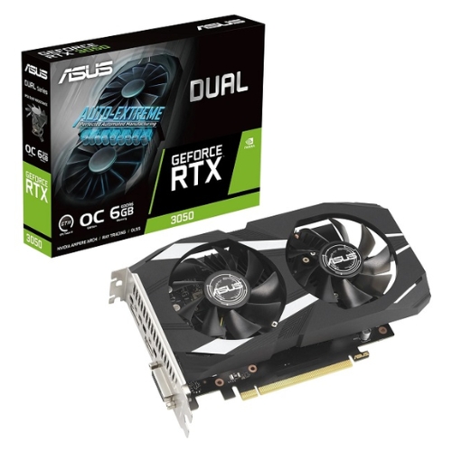 GPU RTX 3050 6GB OC ASUS DUAL